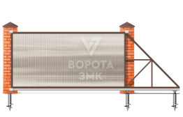 Раздвижные ворота Faac 2600×1800 ЗМК-7117